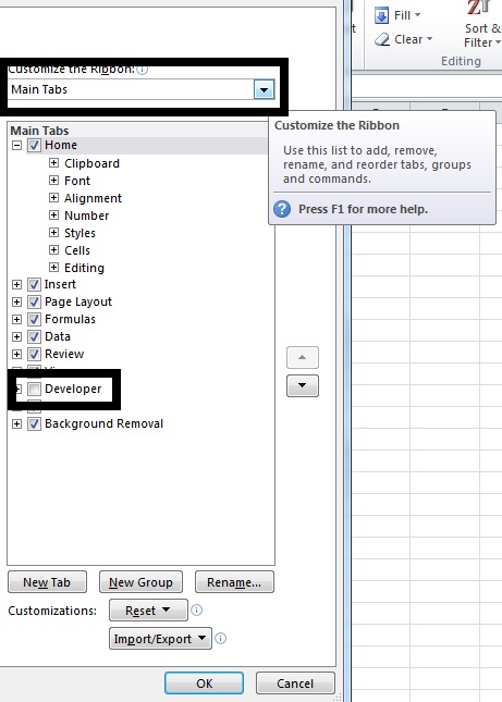 Menampilkan Tab Developer Pada Excel