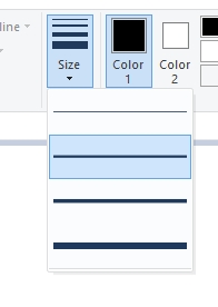 Pilih Jenis Kuas Paint Windows 10