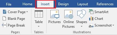 Pilih Insert
