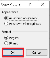 tips excel jadi gambar