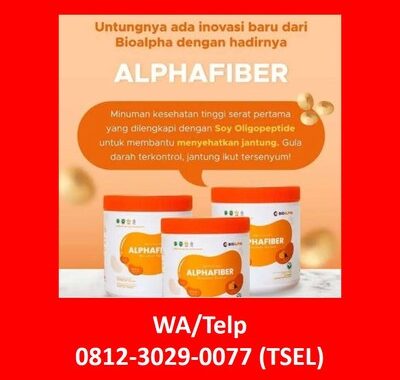 Aturan Minum Alphafiber Bioalpha