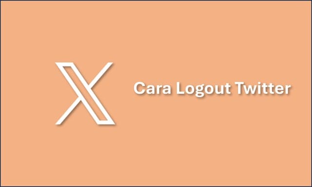 Cara Logout Twitter